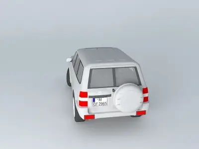 Nissan Patrol LE 3.0 dCi Free 3D model