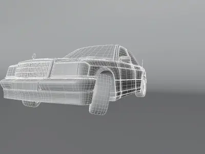 Mercedes Benz 190 Free 3D model