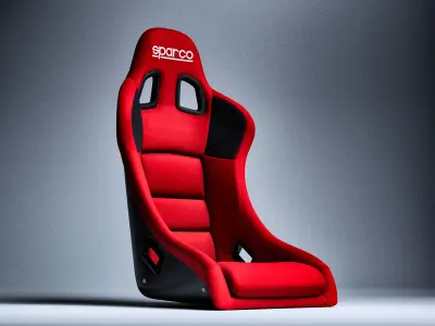 SPARCO REV II Low-poly 3D model