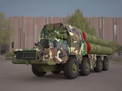  s300 pmu military air defense 3D model