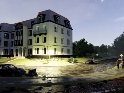 House Building 03 Low-poly 3D model