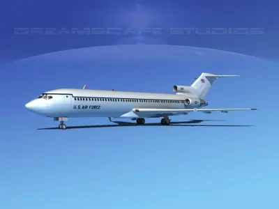 Boeing C-22B USAF 3 3D model