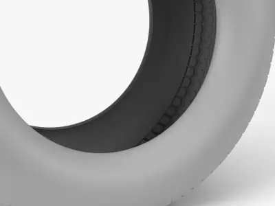 Goodyear Billboard Tire 3D model