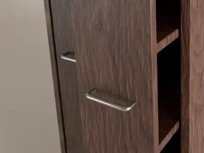 Modern comics book wagon 3D model