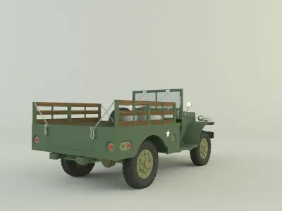 Dodge WC 51 3D model