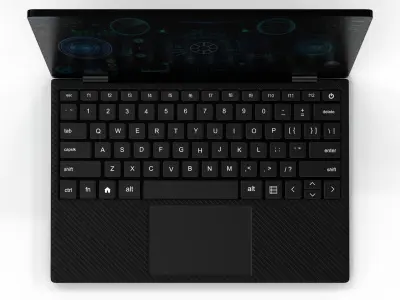 Military Laptop 3D model