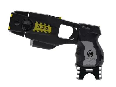 Police Issue X26 Taser Free 3D model