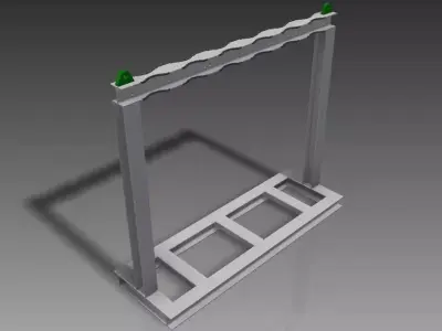 Accumulator Skid Free 3D model