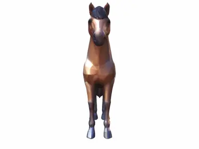 Horse 3d Model 3D model