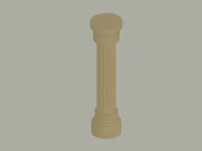 Roman Column 3D model