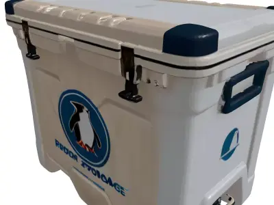 Camping Cooler Ice Chest Box 3D model