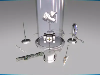 Melee Megapack 10 Core Melee Weapons Low-poly 3D model