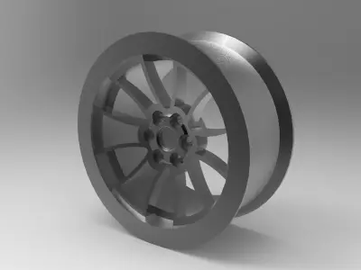 car rim  Free 3D model