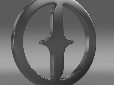 Polonez Logo 3D model