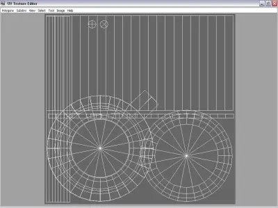 BC107 transistor Low-poly 3D model