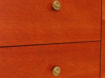 Old Drawer Pull Free 3D model