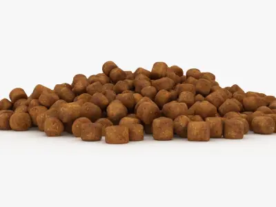 Dog Food 2 Pile 3D model