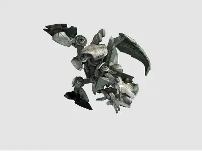 Conciliator Dragon Low-poly 3D model