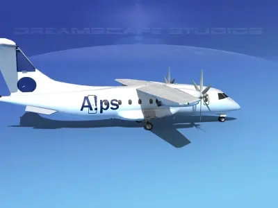 Dornier Do-328-130 Alps 3D model