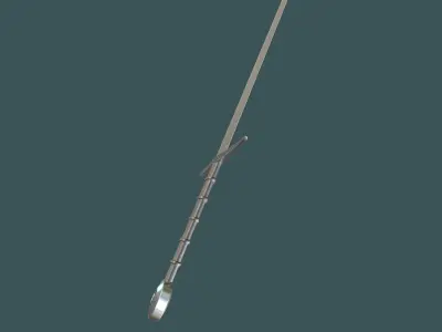 Albion Alexandria Medieval Sword PBR game ready Low-poly 3D model