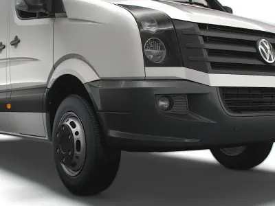 Volkswagen Crafter Van L2H1 2016 3D model