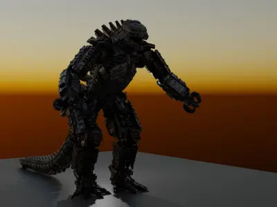 mech zilla  3D model