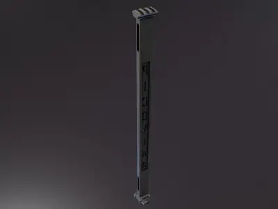 Anaconda Picatinny Rail Mount Free low-poly 3D model