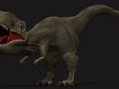 Dinosaur 3D model high poly Free 3D model