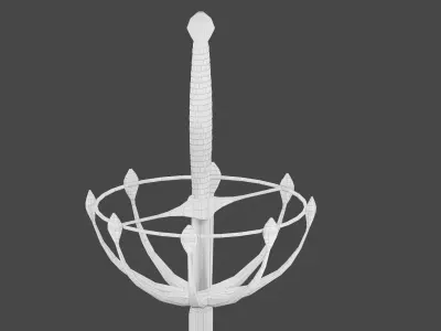 Low Poly Rapire FREE Free low-poly 3D model