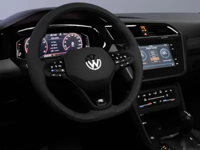 Tiguan r line 2024 3D model