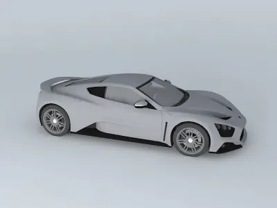 Zenvo ST1 2010 Free 3D model