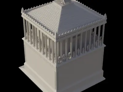 MAUSOLEUM IN HALICARNASSUS 3D print model