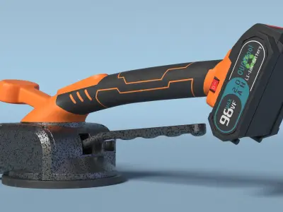 Vibration Tile Levelling Tool 3D model