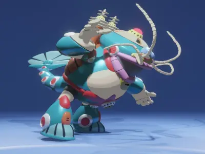 Volt Catfish 3D model