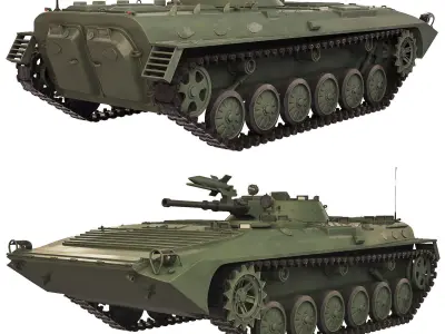 BMP 1 1967 3D model