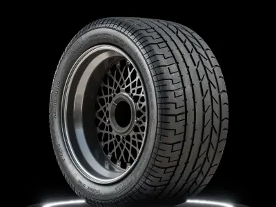 Pirelli PZERO F40 245 and 335 SET 3D model