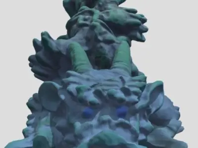 double dragon Free 3D model