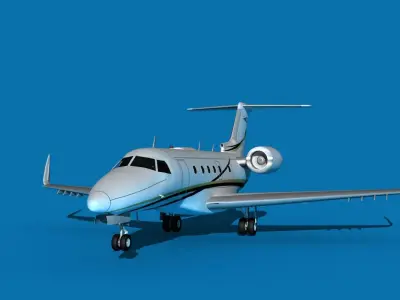 Embraer Praetor 500 V06 3D model
