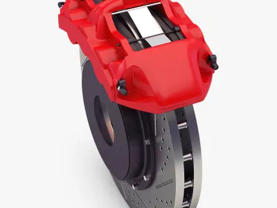 Car Brakes v 1 3D model