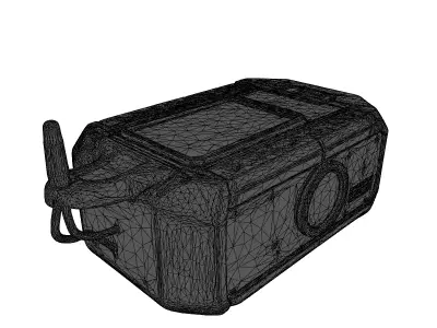 Rugged Military Tactical Observation Device 3D model