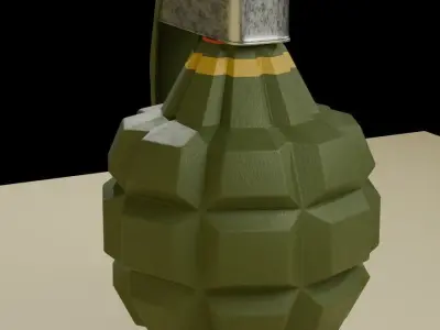 Grenade v1 Free low-poly 3D model
