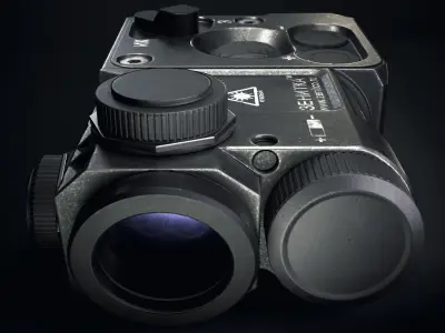 ZenitCo Perst 4 gen 2 dual red visible Low-poly 3D model