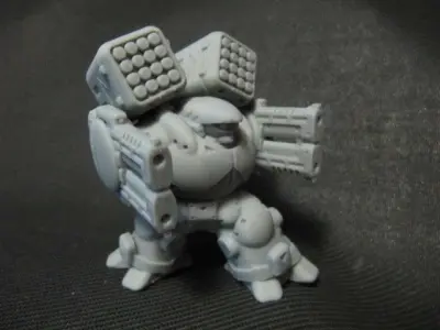 CHIBI-TECH SD - SARV-V DUO GUNPOD          3D print model