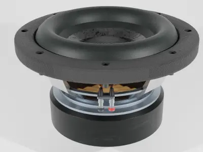 Woofer Speaker Clean 01 - Blender 3d 3D model