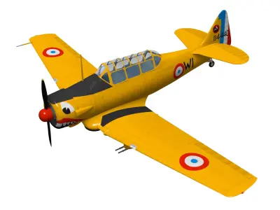 T-6G texan 3D model
