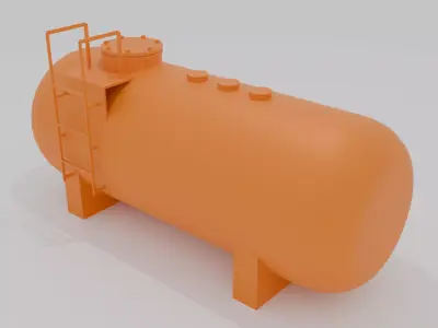 Gas Tank Free 3D model