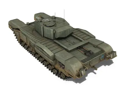 Churchill MK III - AVRE - Lynx 3D model