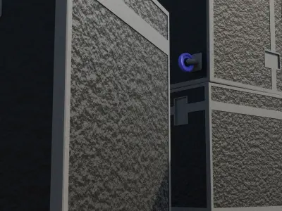 Flightcase 120x60x60 for Background Use Free low-poly 3D model