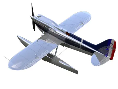 supermarine s6 3D model