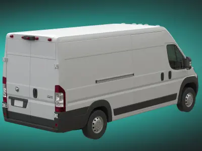2024 Ram ProMaster 3500 TRADESMAN CARGO VAN HIGH ROOF 159 WB EXT 3D model